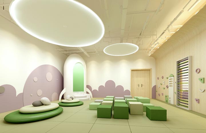 幼儿园 早教中心 培训机构 教育机构 效果图 装修 设计