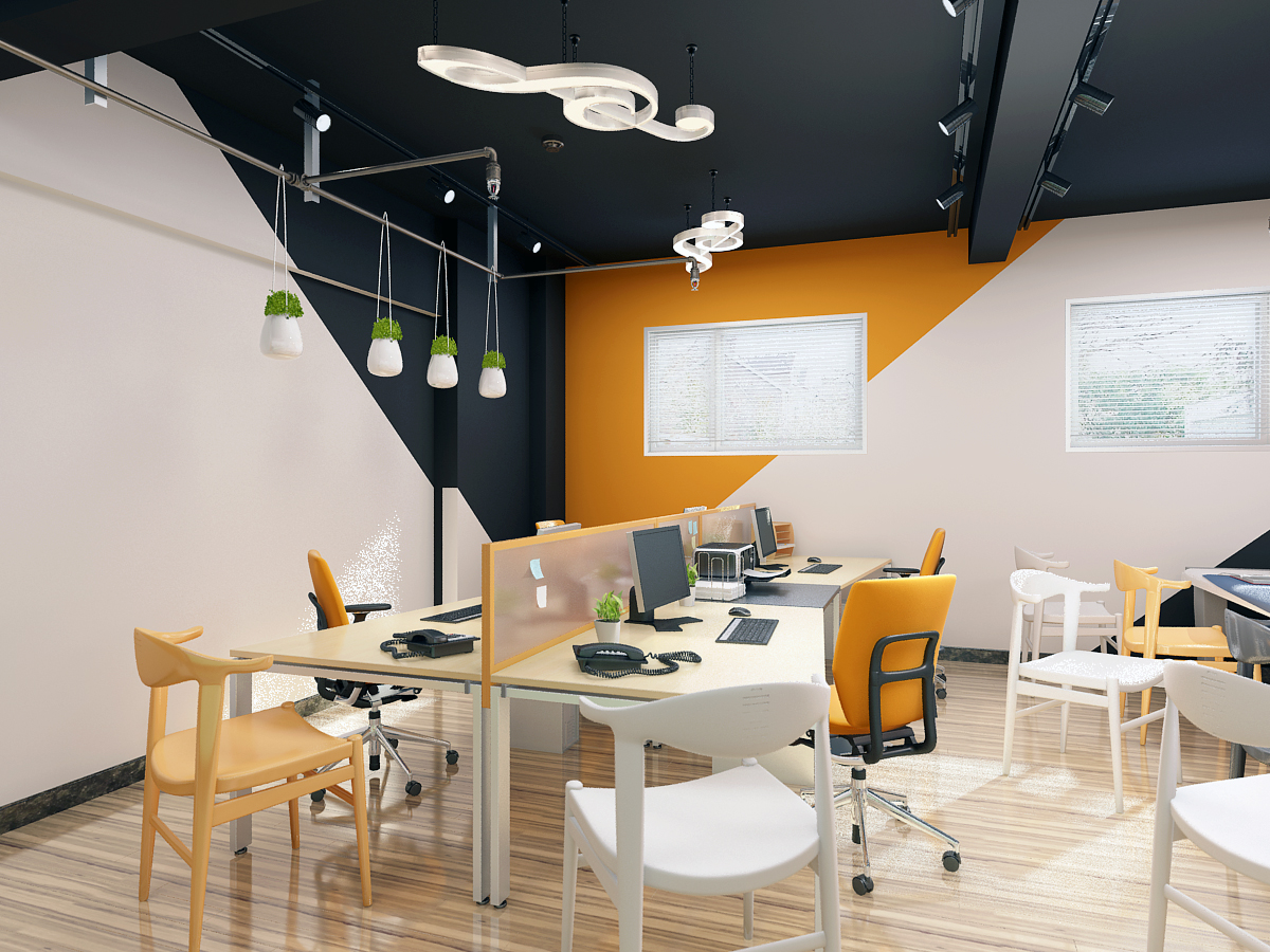 办公室设计会议室大堂前台接待室茶水间总经理室休息区电梯走廊-猪