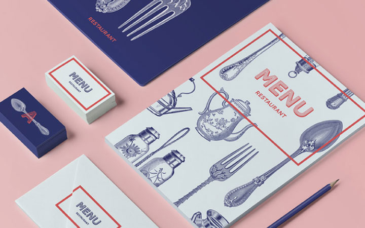 餐饮VI插画设计食品饮料企业品牌设计vi手册全套vi系统升级