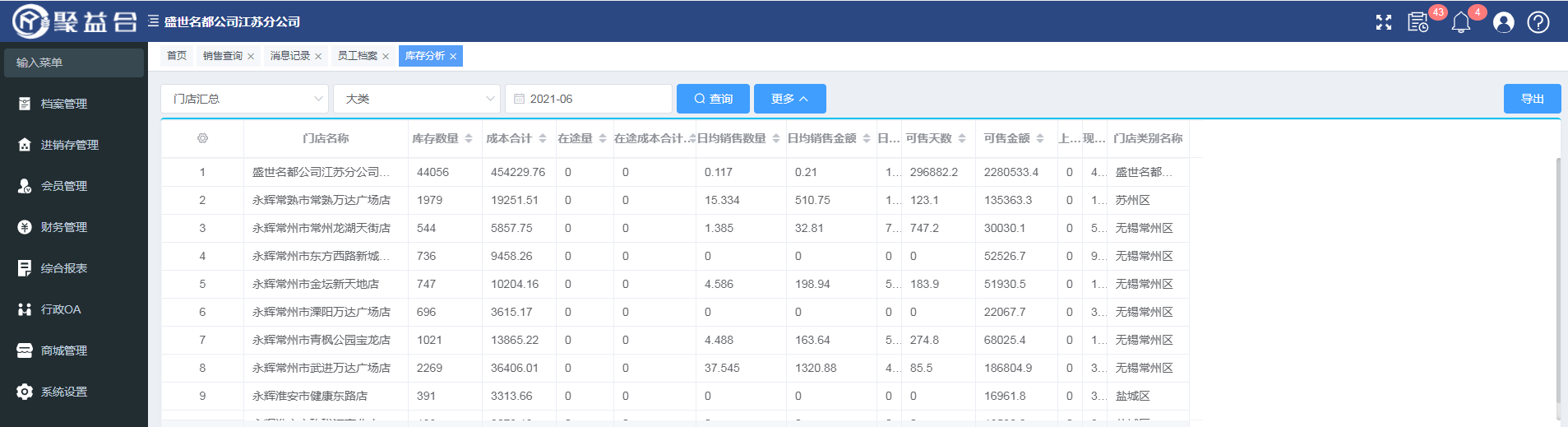 聚益合企业管理营销系统