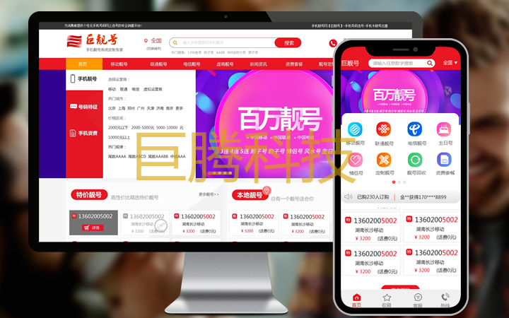 巨腾网站建设【12年**开发团队】