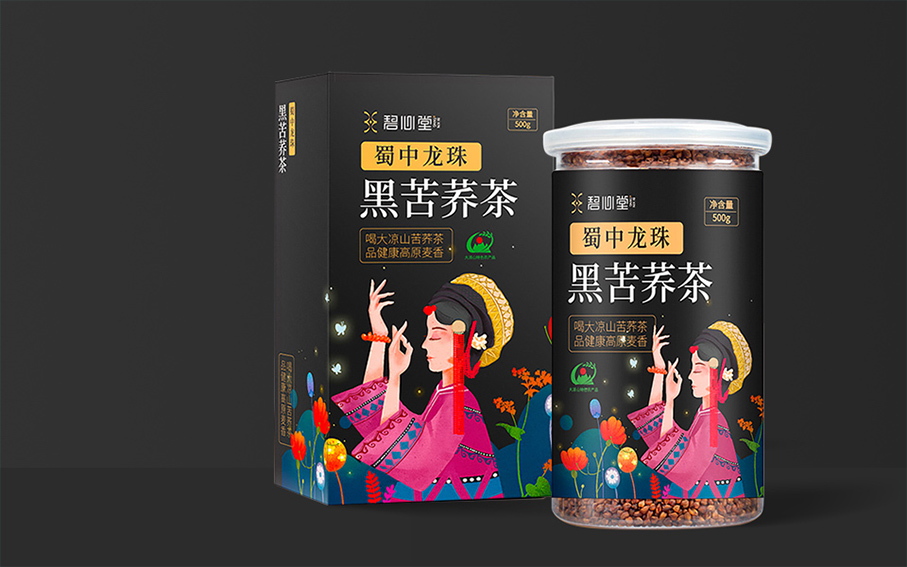 包装设计化妆品饮品保健品坚果农产品干货花茶叶类包装袋礼盒设计 猪八戒网