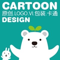 商标设计logo标志公司图文企业餐饮卡通LOGO设计IP设计