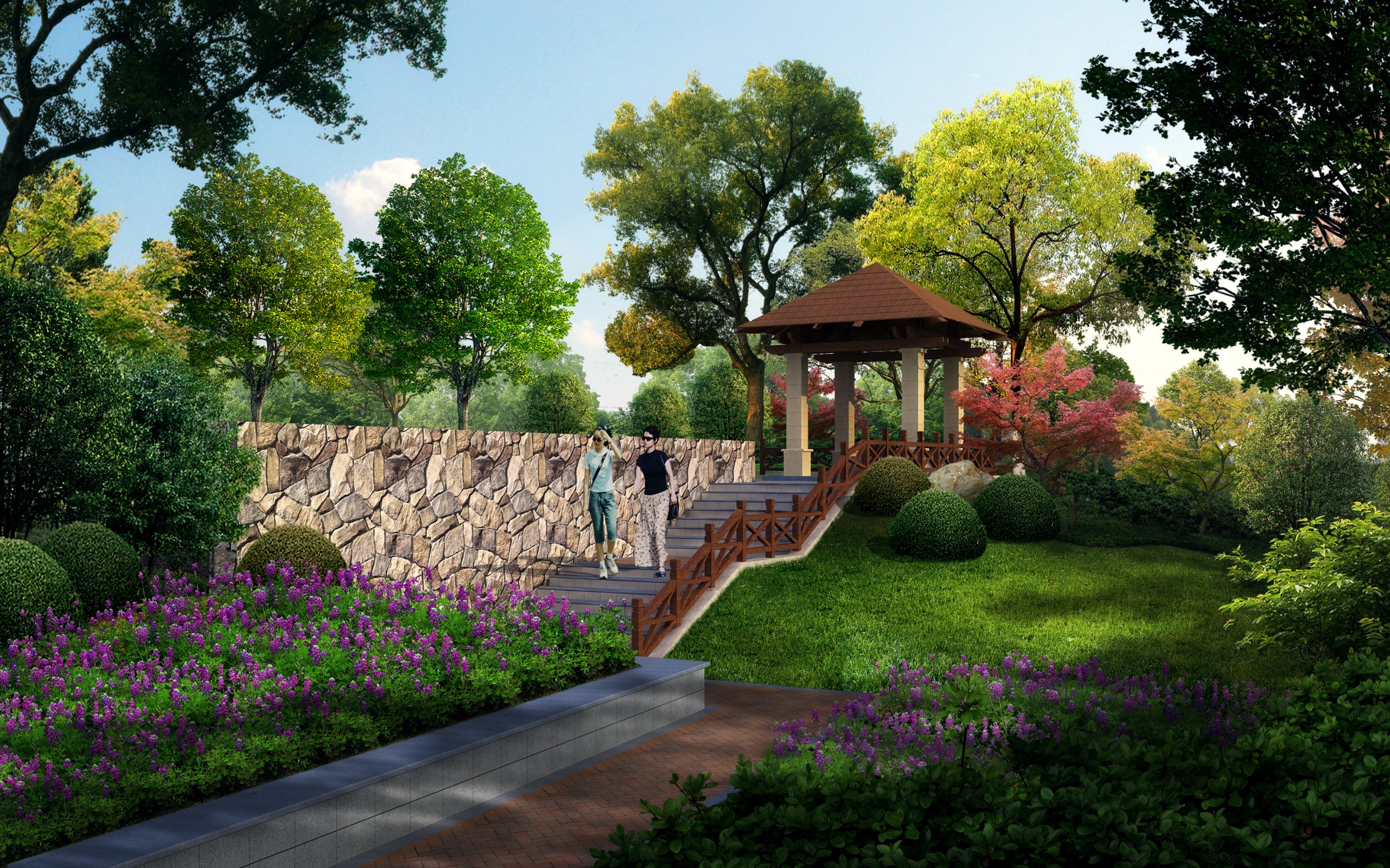 园林景观设计作品集(园林景观设计作品集手绘)