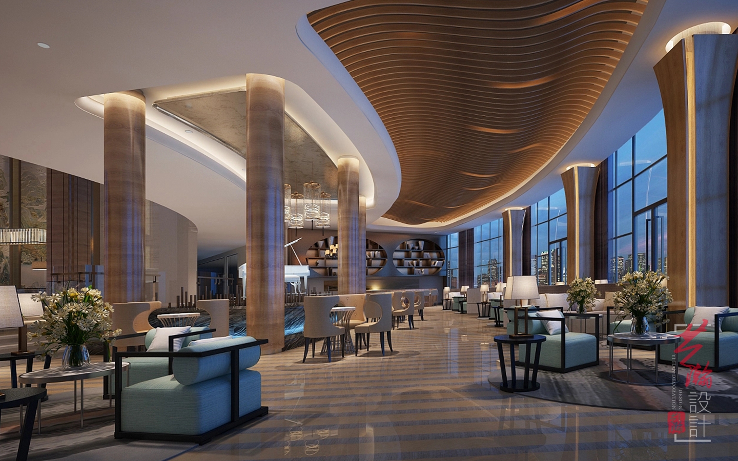 商业店铺装修室内设计效果图商铺餐饮餐厅si空间办公室商装设计