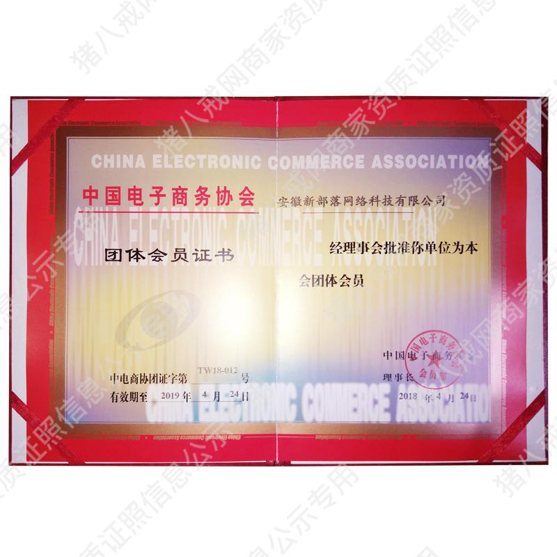 中國電子商務(wù)協(xié)會