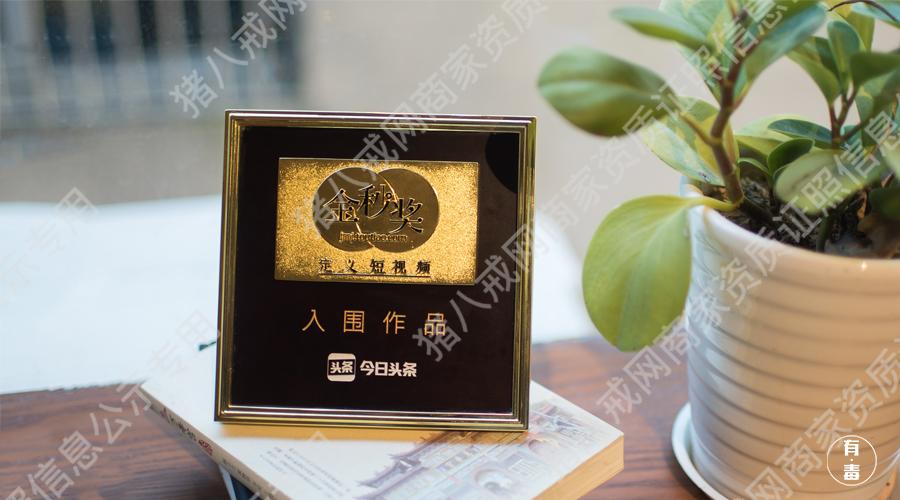今日頭條金秒獎(jiǎng)