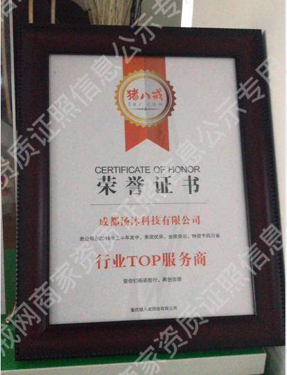 豬八戒行業(yè)top服務商
