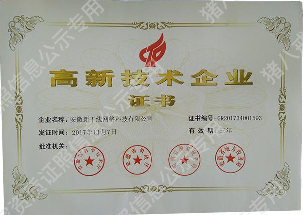 【高新技術(shù)企業(yè)認定】