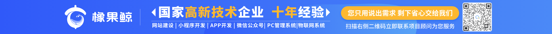 橡果鲸-国家高新企业10年经验