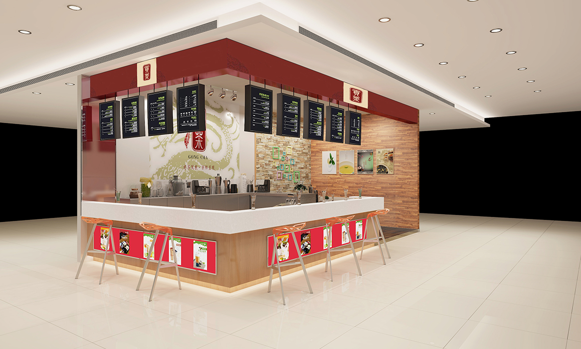 餐饮设计饮品店设计小吃档口设计甜品店设计水吧连锁店