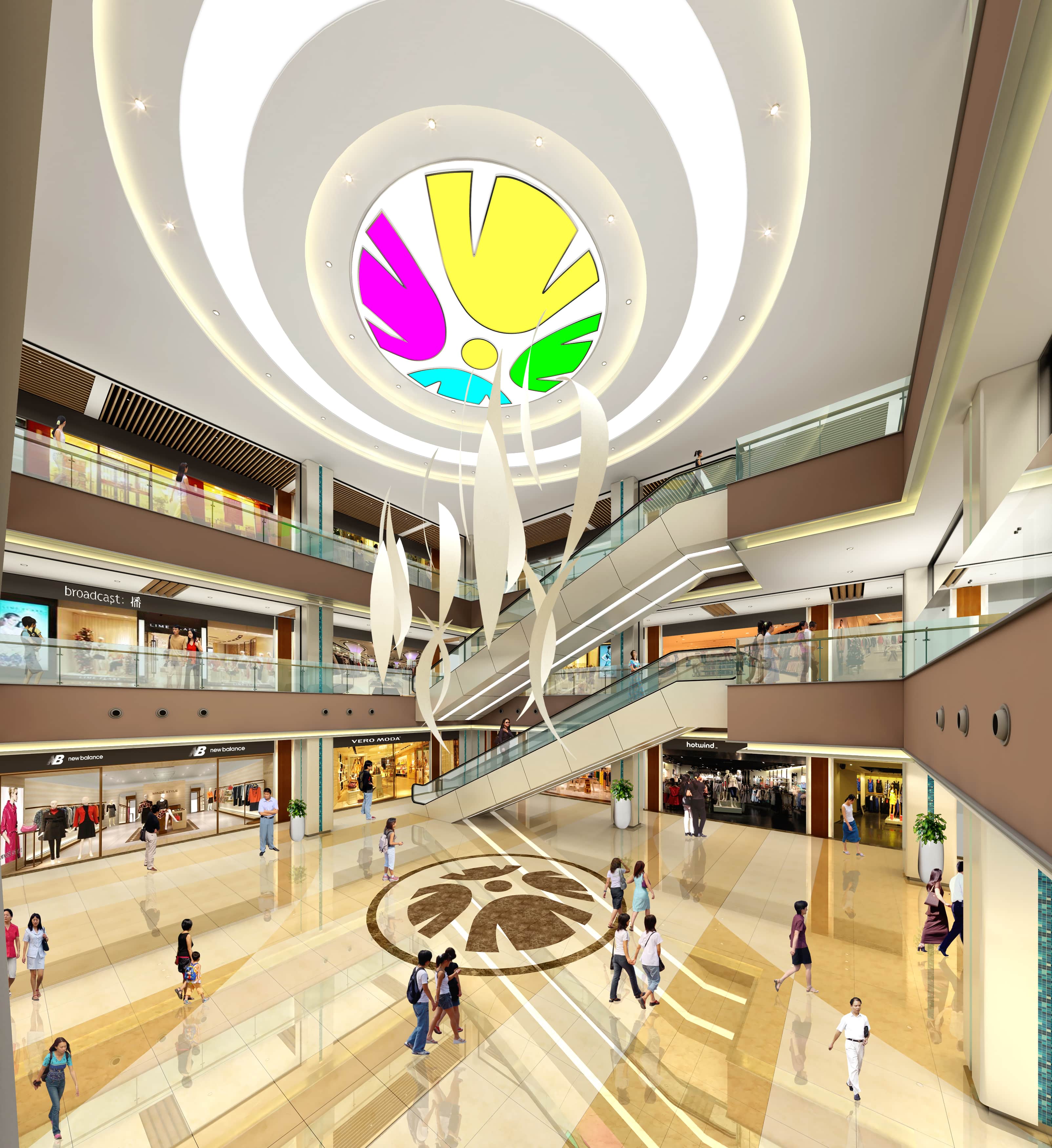 檀石设计商业空间购物空间设计商场购物中心超市旗舰店展厅