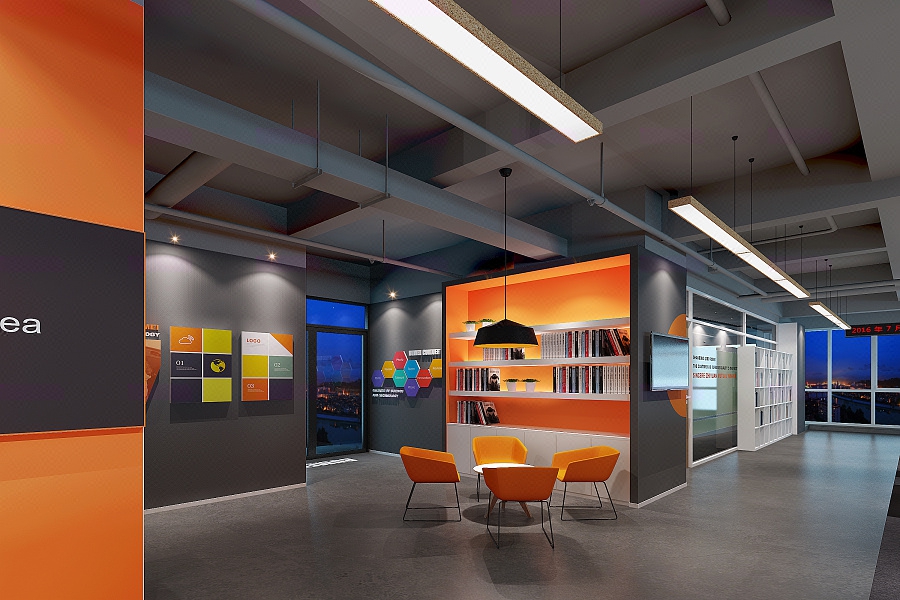 时尚办公室效果图 1b5f6c75-a5b5-423d-869d-4bdc887b01d1