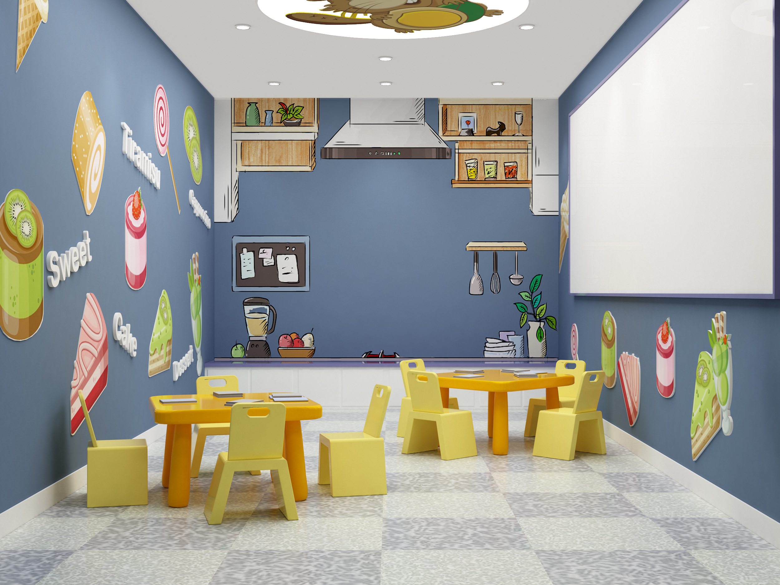 北京州果国际少儿英语(教育培训连锁机构)-公装服务-木上名筑空间设计