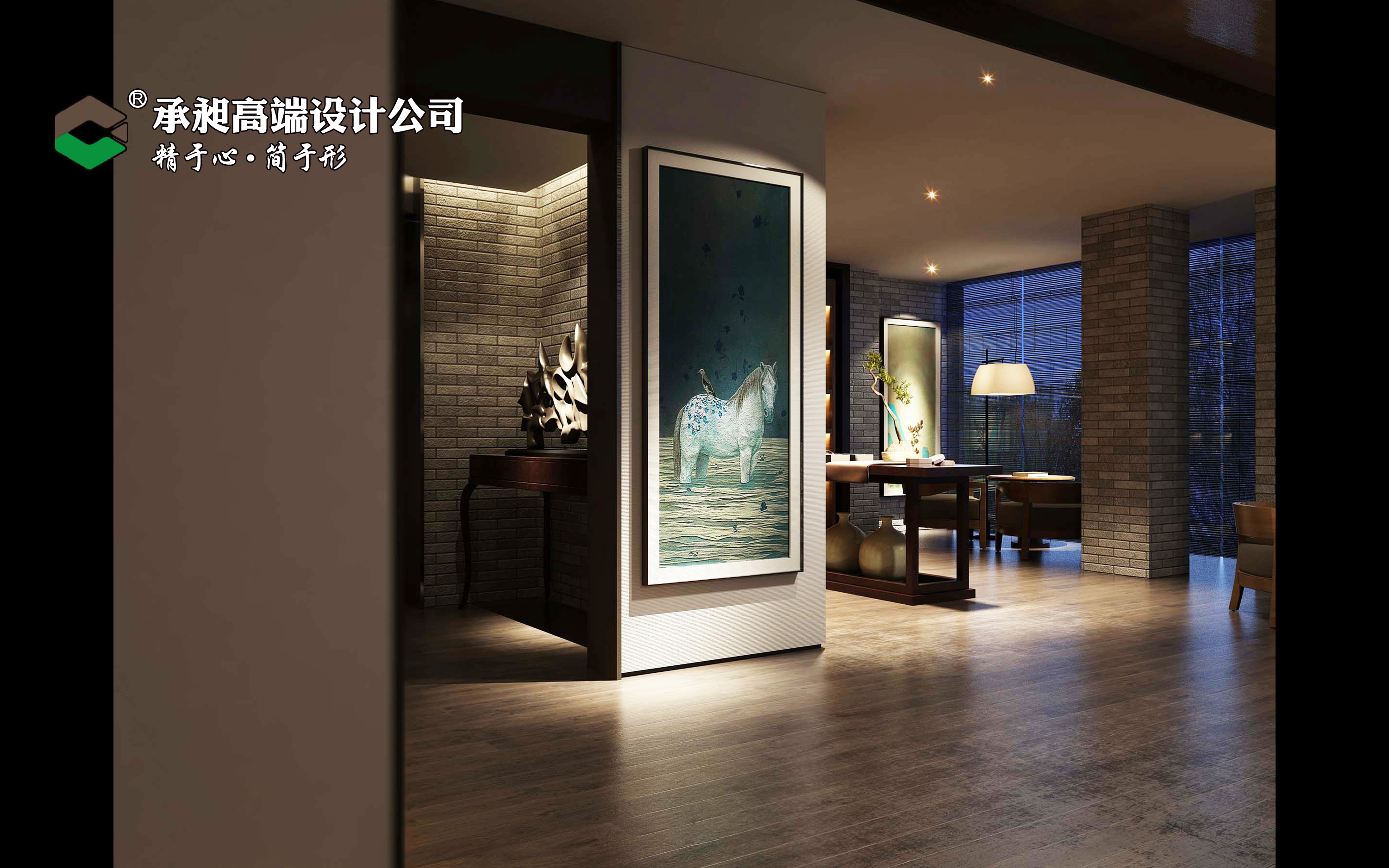 茶叶店设计茶馆茶楼会所茶庄装修设计娱乐会所效果图店面空间设计