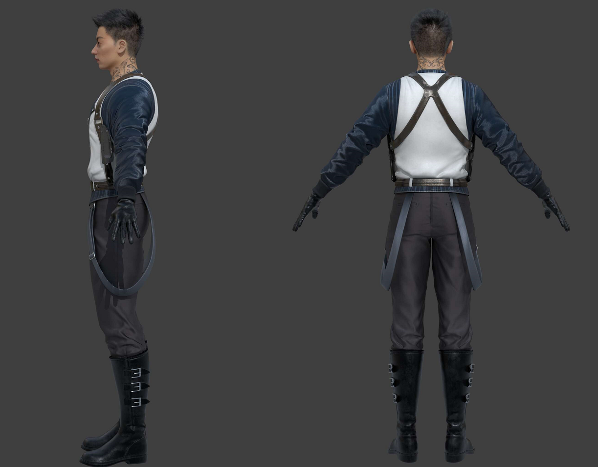 角色/人物次时代3d建模