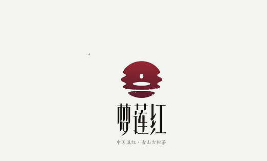梦莲红logo设计