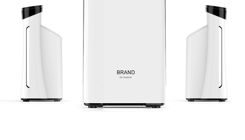 产品外观设计_空气净化器净化加湿器设计 产品外观设计 工业设计 产品效果图6