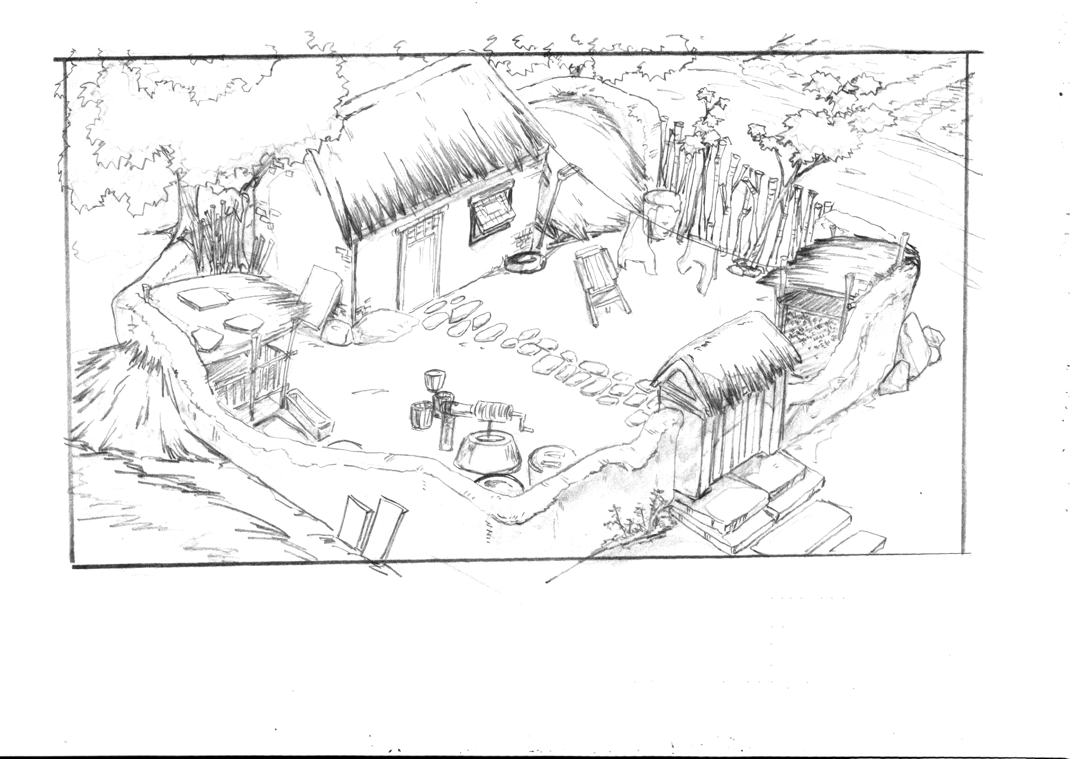 央视某剧影视动画场景设计