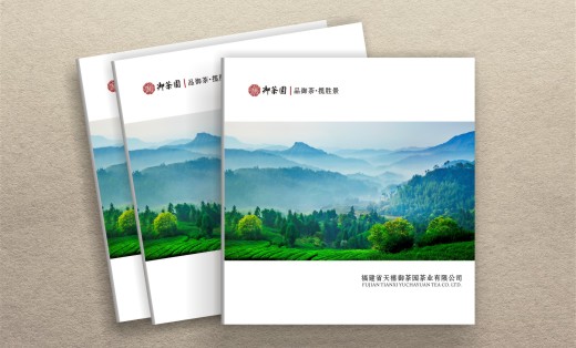 御茶園宣傳冊(cè)設(shè)計(jì)