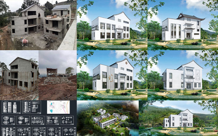 成都本地誠(chéng)接-3D效果圖設(shè)計(jì)-施工圖制作-方案建筑景觀規(guī)劃
