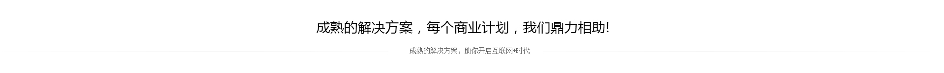 好网互联-17年专注开发