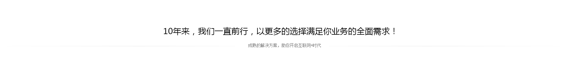好网互联-17年专注开发