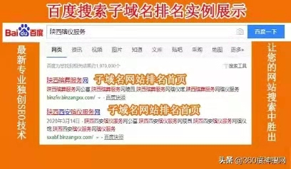 子域名seo网站建设