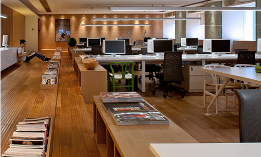 办公空间设计、办公室设计、众创空间、室内设计，LOFT工作室