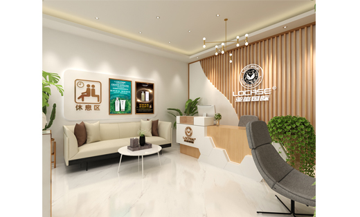 亚玺国际美妆店形象设计店面设计效果图施工图