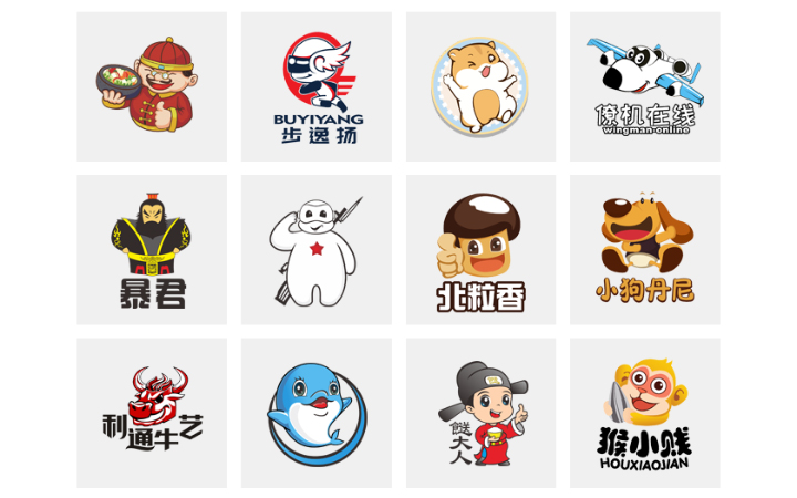 公司企业卡通形象设计人物logo定制手绘吉祥物q版漫画设计