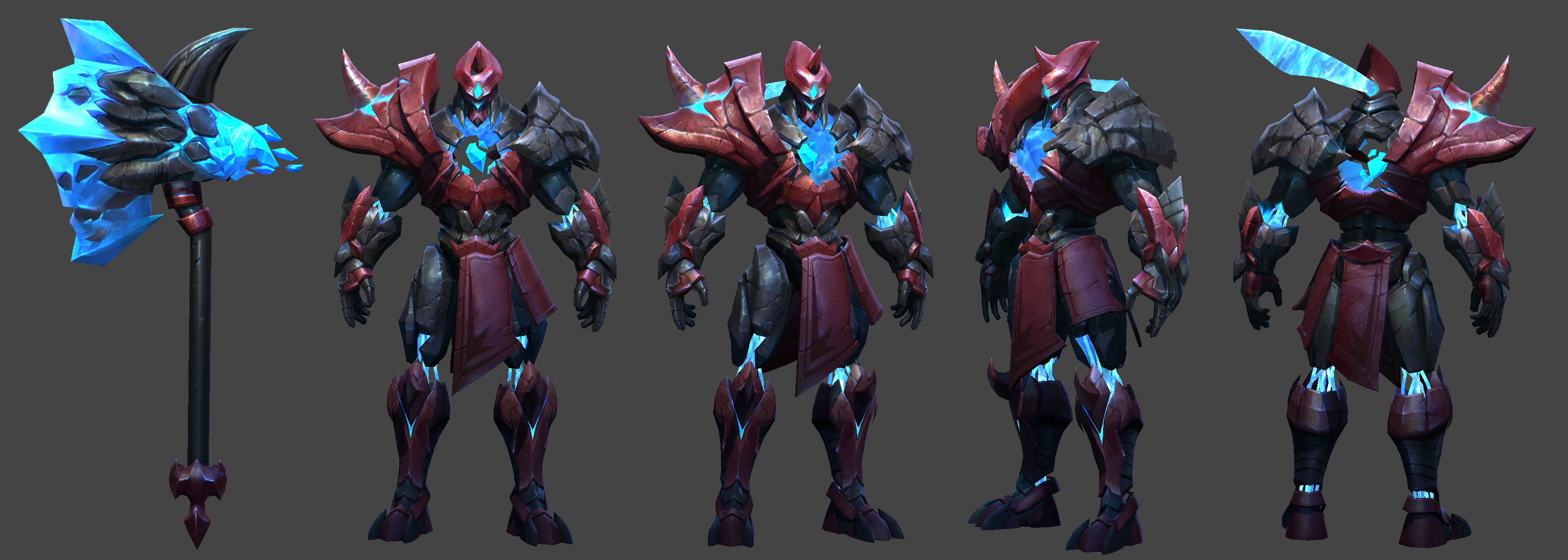 各种风格3d角色设计次世代手绘 二次元 写实 欧美 魔兽