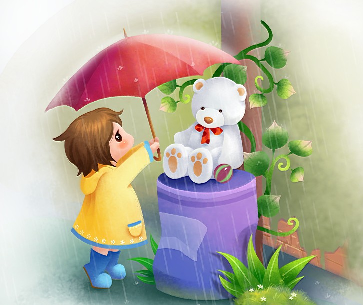 儿童插画商业插画设计